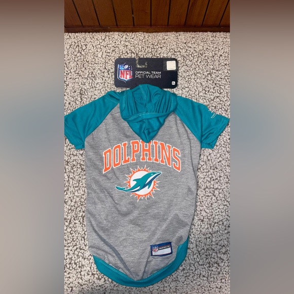 NWT MIAMI DOLPHINS PET APPAREL SIZE XL - Picture 2 of 6